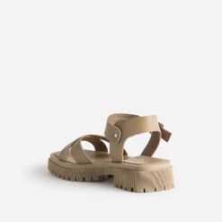 Sandale TEXTO Beige à Semelle Crantée 10 Sandale TEXTO Beige à Semelle Crantée -Caprices Chaussures Boutique WWWERM 10385760433 3