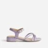 Sandale Plate Lilas En Cuir 2 Sandale Plate Lilas En Cuir -Caprices Chaussures Boutique WWWERM 10385760453 0