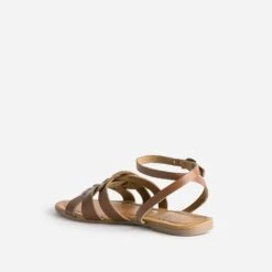 Sandale TEXTO Camel éco-conçue En Cuir -Caprices Chaussures Boutique WWWERM 10385760463 3