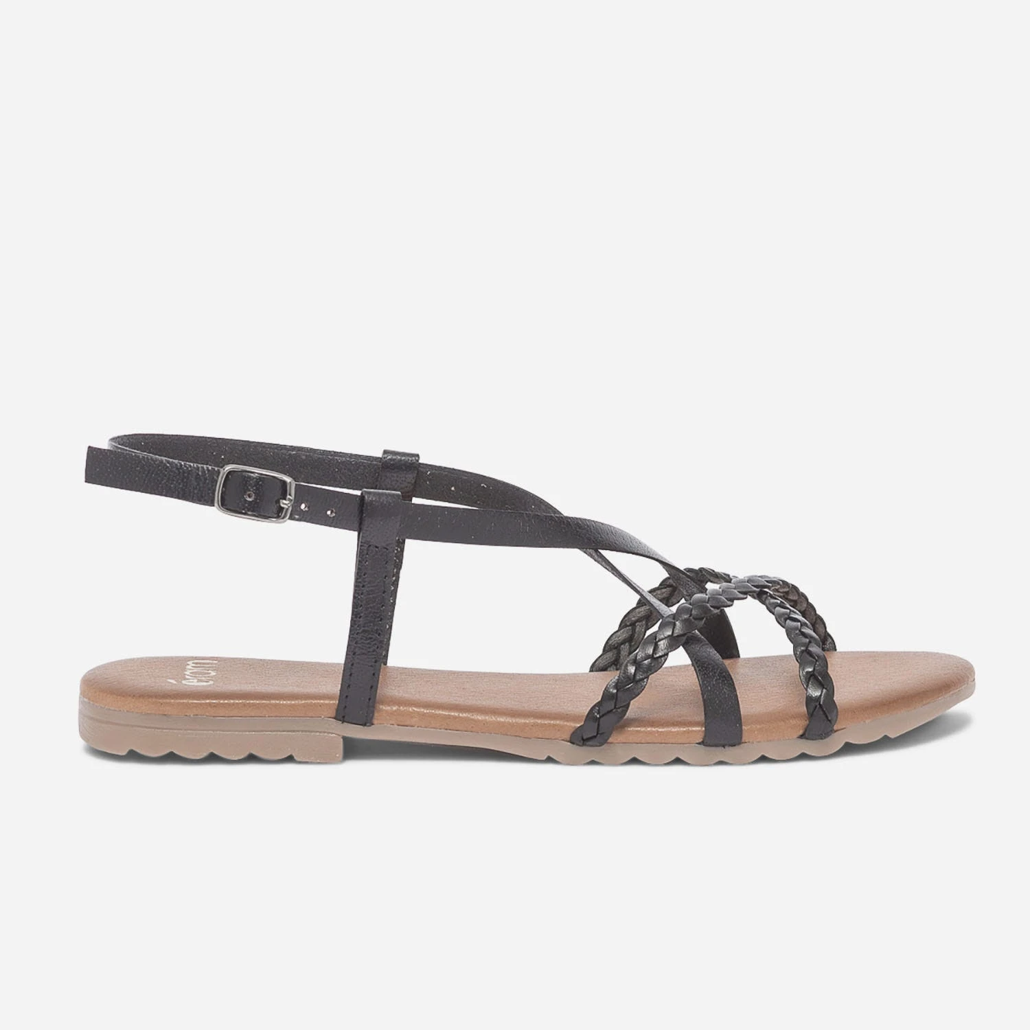 Sandale Noire En Cuir 3 Sandale Noire En Cuir