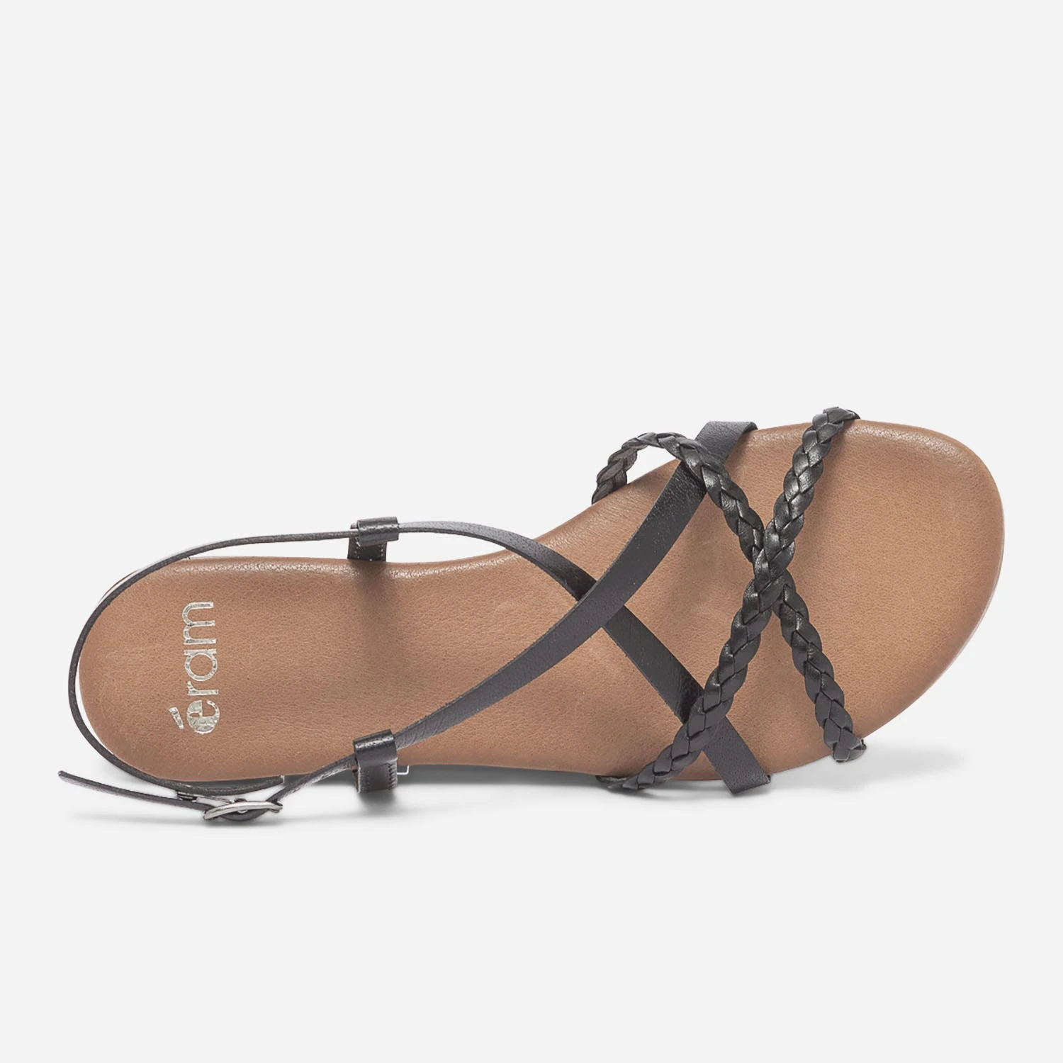 Sandale Noire En Cuir 7 Sandale Noire En Cuir – Image 5