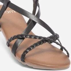 Sandale Noire En Cuir 13 Sandale Noire En Cuir -Caprices Chaussures Boutique WWWERM 10385761166 4