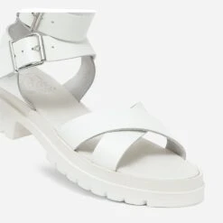 Sandale TEXTO Crème En Cuir éco-conçu à Semelle Crantée -Caprices Chaussures Boutique WWWERM 10385761326 4