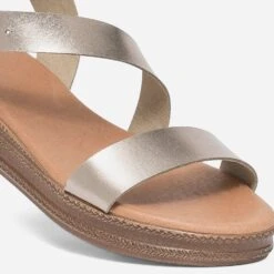 Sandale Bronze En Cuir -Caprices Chaussures Boutique WWWERM 10385920275 4