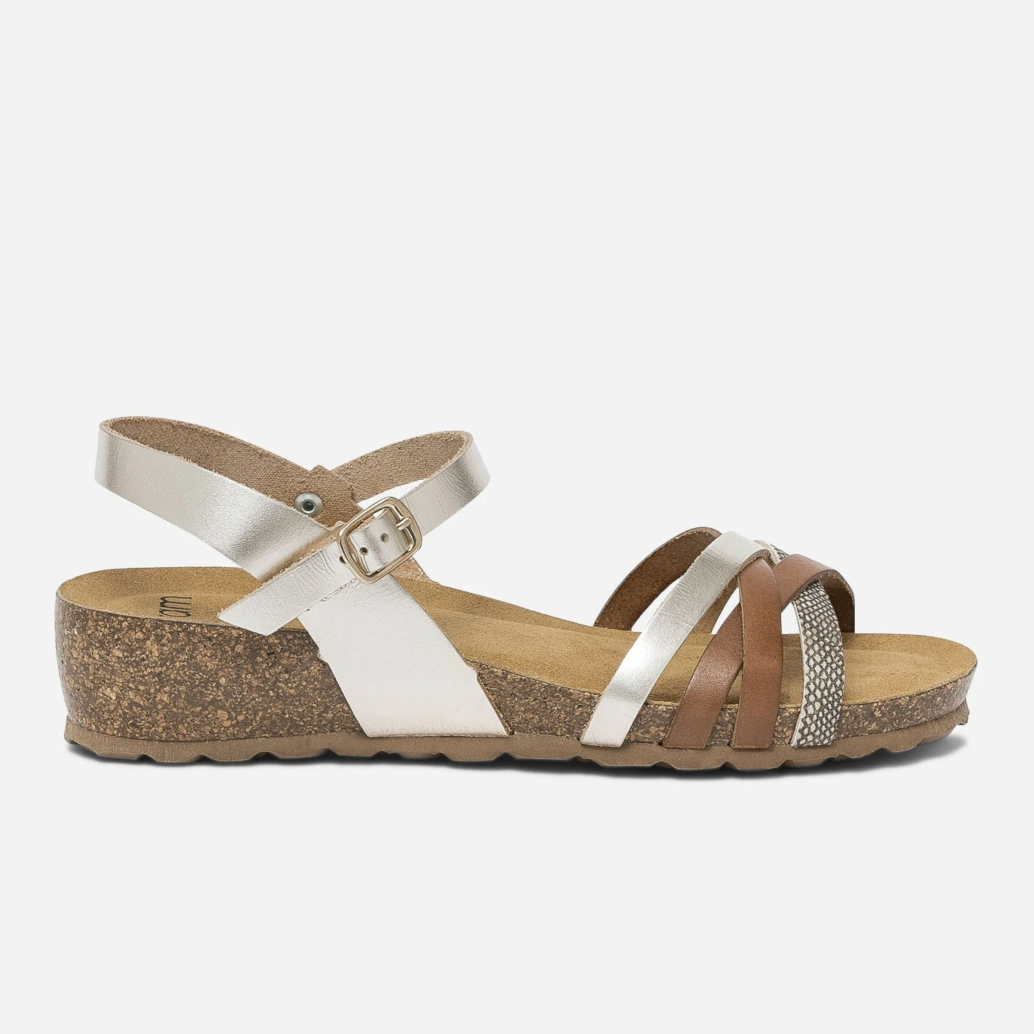 Sandale Anatomique Taupe Effet Python En Cuir 3 Sandale Anatomique Taupe Effet Python En Cuir