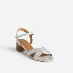 Sandale ERAM FLEX écrue En Cuir Détails Dorés 9 Sandale ERAM FLEX écrue En Cuir Détails Dorés -Caprices Chaussures Boutique WWWERM 10386330002 1