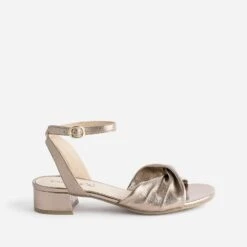 Sandale CAPRICE Bronze En Cuir