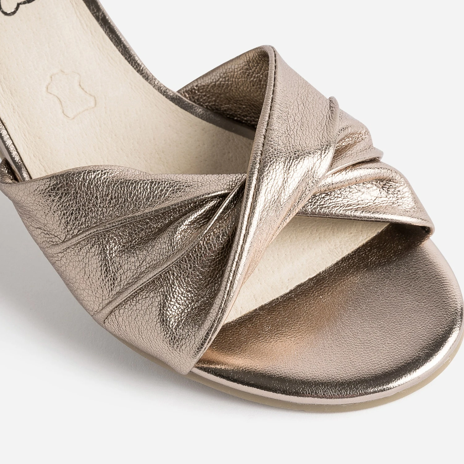 Sandale CAPRICE Bronze En Cuir 8 Sandale CAPRICE Bronze En Cuir – Image 6