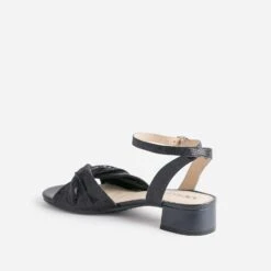 Sandale CAPRICE Marine Cuir Effet Python Verni -Caprices Chaussures Boutique WWWERM 10386330012 3