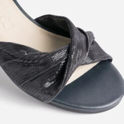 Sandale CAPRICE Marine Cuir Effet Python Verni -Caprices Chaussures Boutique WWWERM 10386330012 5