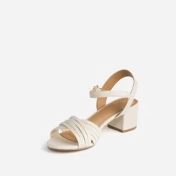 Sandale Beige à Brides Tressées -Caprices Chaussures Boutique WWWERM 10386330017 2