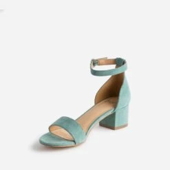 Sandale Verte Avec Deux Brides Amovibles 11 Sandale Verte Avec Deux Brides Amovibles -Caprices Chaussures Boutique WWWERM 10386330018 3