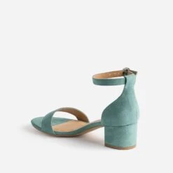 Sandale Verte Avec Deux Brides Amovibles 12 Sandale Verte Avec Deux Brides Amovibles -Caprices Chaussures Boutique WWWERM 10386330018 4