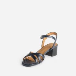 Sandale ERAM FLEX Bleu Marine En Cuir 10 Sandale ERAM FLEX Bleu Marine En Cuir -Caprices Chaussures Boutique WWWERM 10386330022 2