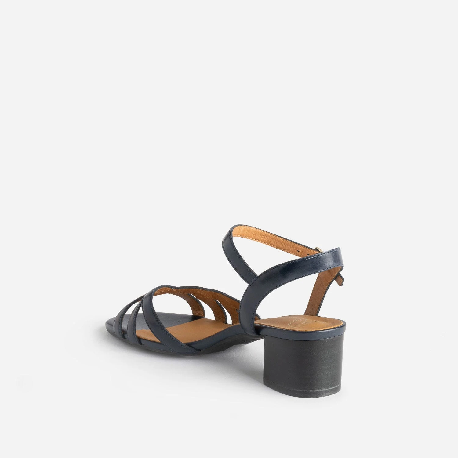 Sandale ERAM FLEX Bleu Marine En Cuir 6 Sandale ERAM FLEX Bleu Marine En Cuir – Image 4