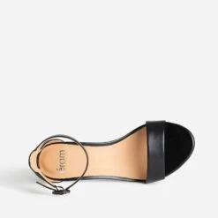 Sandale TEXTO Noire à Talon Fin -Caprices Chaussures Boutique WWWERM 10386330402 4