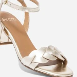 Sandale Or En Cuir -Caprices Chaussures Boutique WWWERM 10386330515 4