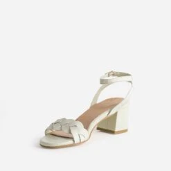 Sandale En Cuir Blanc Cassé 9 Sandale En Cuir Blanc Cassé -Caprices Chaussures Boutique WWWERM 10386330557 2