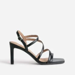 Sandale TEXTO Noire Ă Talon