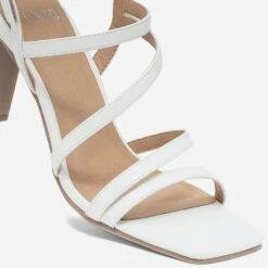 Sandale TEXTO Blanche à Talon -Caprices Chaussures Boutique WWWERM 10386340085 4