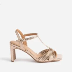 Sandale Cuivrée à Talon