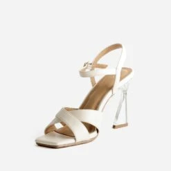 Sandale TEXTO Beige à Talon Flare -Caprices Chaussures Boutique WWWERM 10386340091 2
