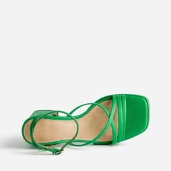 Sandale TEXTO Verte à Talon Flare 12 Sandale TEXTO Verte à Talon Flare -Caprices Chaussures Boutique WWWERM 10386340100 4