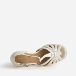 Sandale Beige à Talon -Caprices Chaussures Boutique WWWERM 10386340110 4