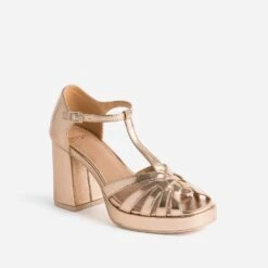 Sandale Cuivrée à Talon 9 Sandale Cuivrée à Talon -Caprices Chaussures Boutique WWWERM 10386340111 2