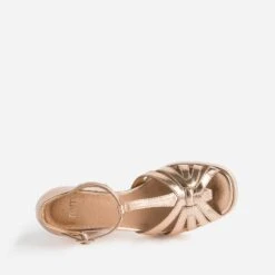 Sandale Cuivrée à Talon 12 Sandale Cuivrée à Talon -Caprices Chaussures Boutique WWWERM 10386340111 5