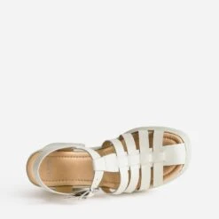 Sandale TEXTO Beige Clair En Cuir à Plateforme 11 Sandale TEXTO Beige Clair En Cuir à Plateforme -Caprices Chaussures Boutique WWWERM 10386340134 4