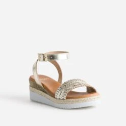 Sandale Or En Cuir -Caprices Chaussures Boutique WWWERM 10386420537 1