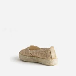 Espadrille Beige Textile Tressé Rayé 11 Espadrille Beige Textile Tressé Rayé -Caprices Chaussures Boutique WWWERM 10388500073 3