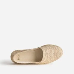 Espadrille Beige Textile Tressé Rayé 12 Espadrille Beige Textile Tressé Rayé -Caprices Chaussures Boutique WWWERM 10388500073 4