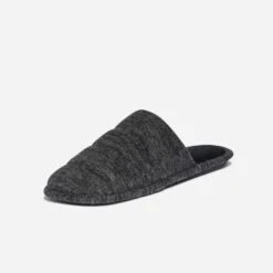 Chausson-mule Gris Effet Matelassé -Caprices Chaussures Boutique WWWERM 10477750015 2