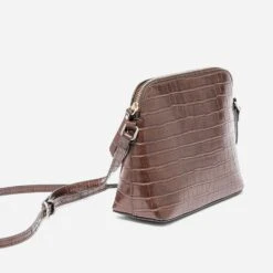 Sac Bandoulière Marron Embossé Effet Croco 9 Sac Bandoulière Marron Embossé Effet Croco -Caprices Chaussures Boutique WWWERM 10693800034 2