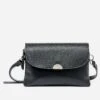 Sac Bandoulière Noir à Double Compartiment -Caprices Chaussures Boutique WWWERM 10693800052 0