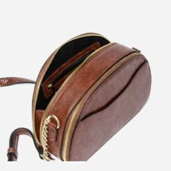 Sac Bandoulière Marron Effet Python 10 Sac Bandoulière Marron Effet Python -Caprices Chaussures Boutique WWWERM 10693800072 3