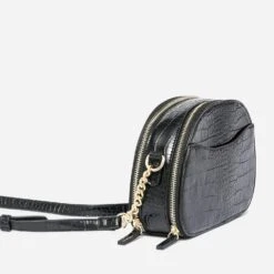 Sac Bandoulière Noir Effet Croco 9 Sac Bandoulière Noir Effet Croco -Caprices Chaussures Boutique WWWERM 10693800073 2