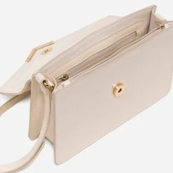 Sac Bandoulière écru Verni Format Enveloppe 10 Sac Bandoulière écru Verni Format Enveloppe -Caprices Chaussures Boutique WWWERM 10693800077 3