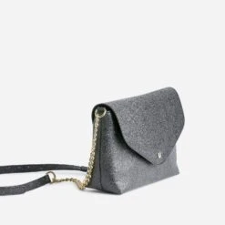Sac Bandoulière Noir Reliefé Forme Enveloppe -Caprices Chaussures Boutique WWWERM 10693800098 2