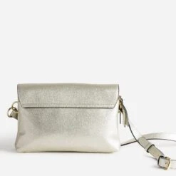 Sac Bandoulière Doré à Double Compartiment 8 Sac Bandoulière Doré à Double Compartiment -Caprices Chaussures Boutique WWWERM 10693800099 1