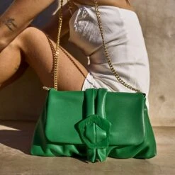 Sac à Main TEXTO Vert Souple -Caprices Chaussures Boutique WWWERM 10693800106 8