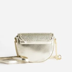 Sac Bandoulière Doré Avec Tressage 8 Sac Bandoulière Doré Avec Tressage -Caprices Chaussures Boutique WWWERM 10693800108 1