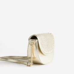 Sac Bandoulière Doré Avec Tressage 9 Sac Bandoulière Doré Avec Tressage -Caprices Chaussures Boutique WWWERM 10693800108 2