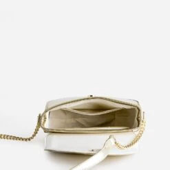 Sac Bandoulière Doré Avec Tressage 11 Sac Bandoulière Doré Avec Tressage -Caprices Chaussures Boutique WWWERM 10693800108 4