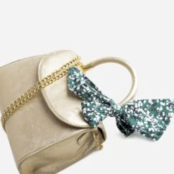 Sac à Main Doré Avec Foulard Imprimé -Caprices Chaussures Boutique WWWERM 10693800112 3