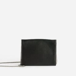 Sac Pochette TEXTO Noir Satiné -Caprices Chaussures Boutique WWWERM 10693800116 1