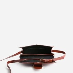 Sac à Main Cognac Verni Maxi Boucle Ronde -Caprices Chaussures Boutique WWWERM 10693800120 4