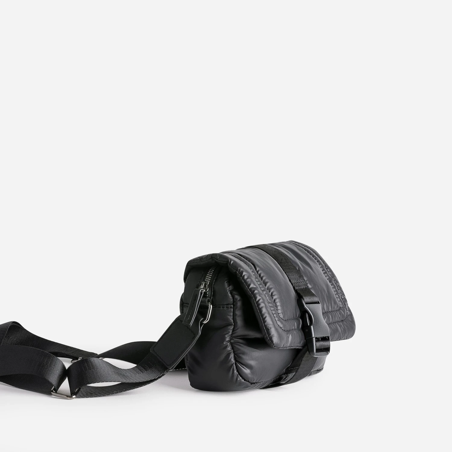 Sac à Main TEXTO Noir Matelassé 5 Sac à Main TEXTO Noir Matelassé – Image 3